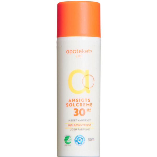 Apotekets Ansigts Solcreme SPF 30