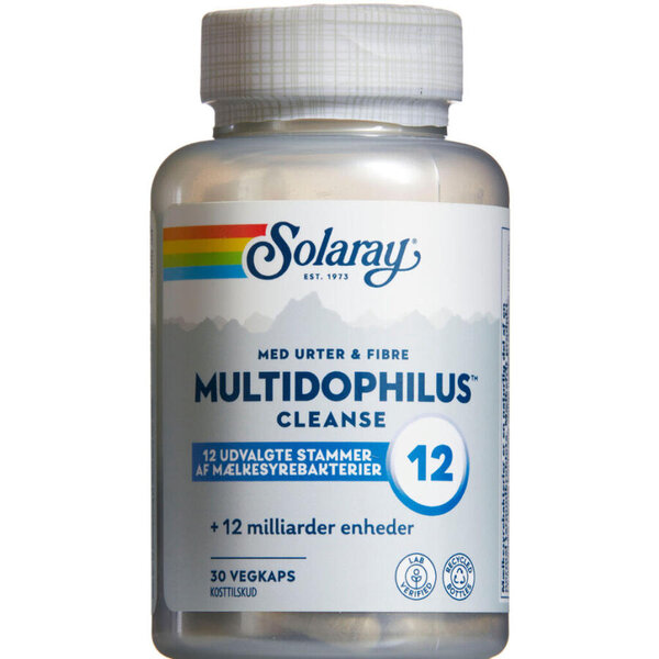 Solaray Multidophilus Cleanse kapsler