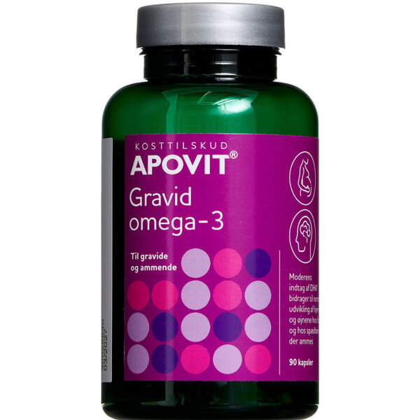 Apovit Gravid Omega-3 (90 stk.)