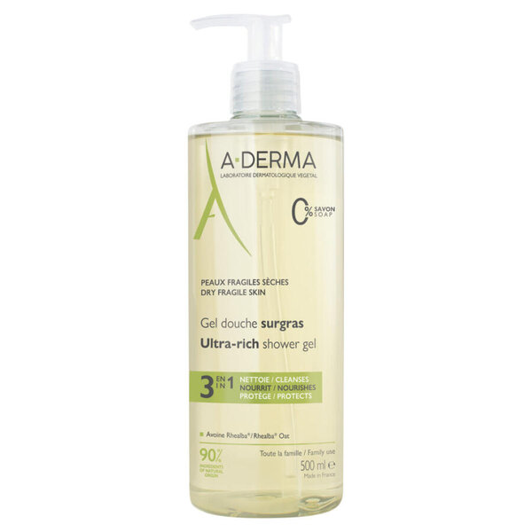 A-Derma Ultra-Rich Shower Gel (500 ml)