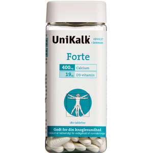 Unikalk Forte Tabletter (180 stk)