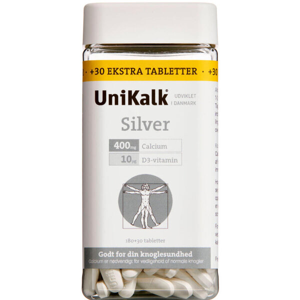 Unikalk Silver Tabletter (210 stk.)