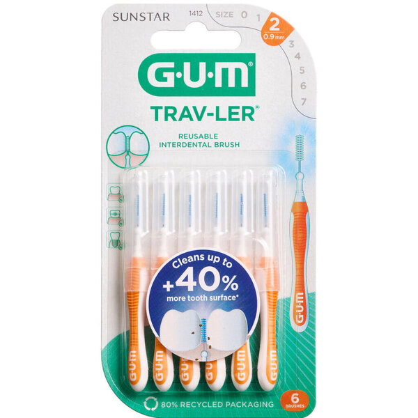 GUM Trav-ler Mellemrumsbørste (0,9 mm)