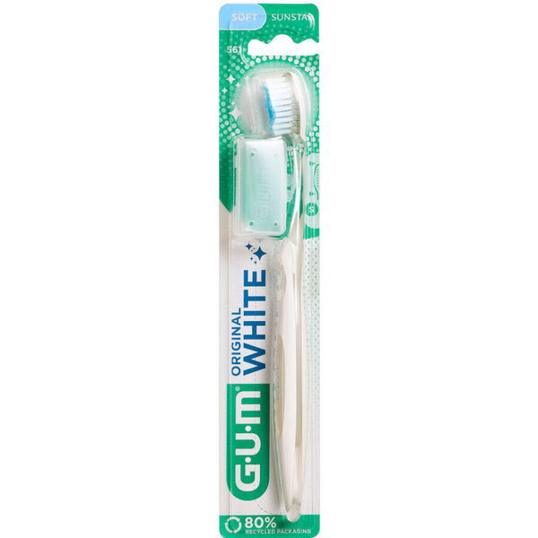 GUM Original White Tandbørste