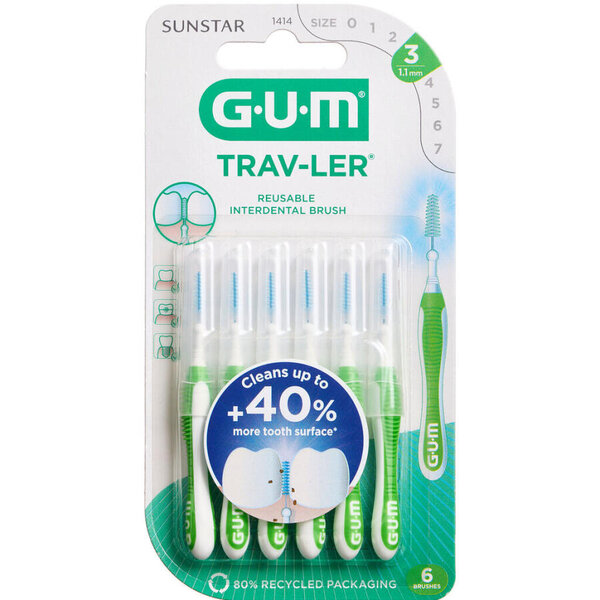 GUM Trav-ler Mellemrumsbørste (1,1 mm)