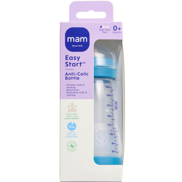 MAM Easy St AntiColic 260 BLUE