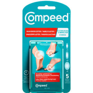 Compeed mix pakke 5 stk