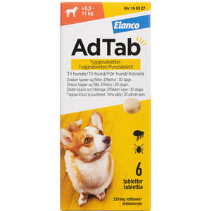 AdTab til hunde >5.5-11 kg 225