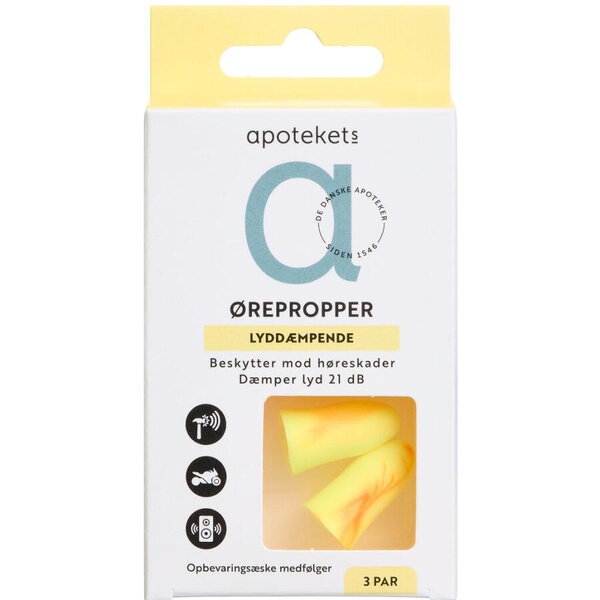 Apotekets Ørepropper (22dB)