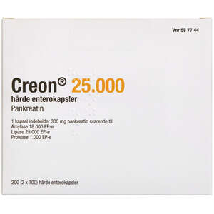Creon Lipase 25.000 EP-e