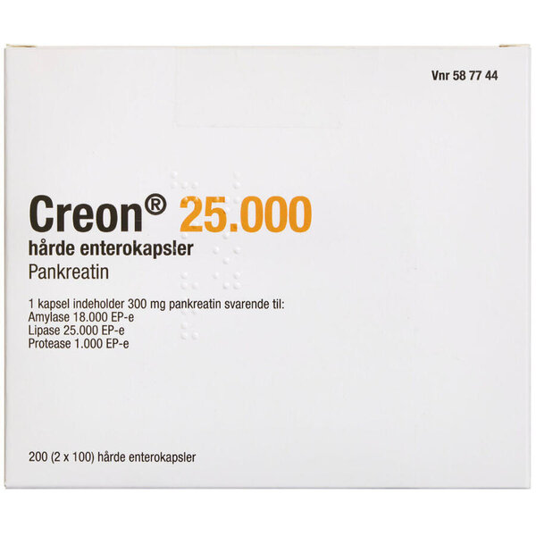 Creon Lipase 25.000 EP-e