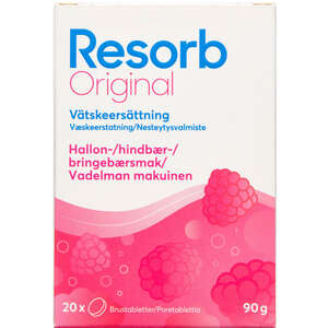 Resorb Original Væskeerstatning (hindbær)