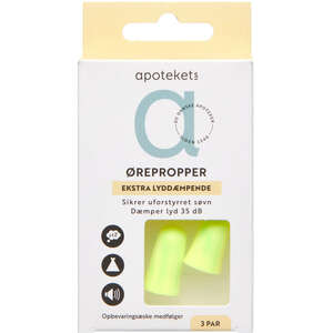 Apotekets Ørepropper SNR 36dB
