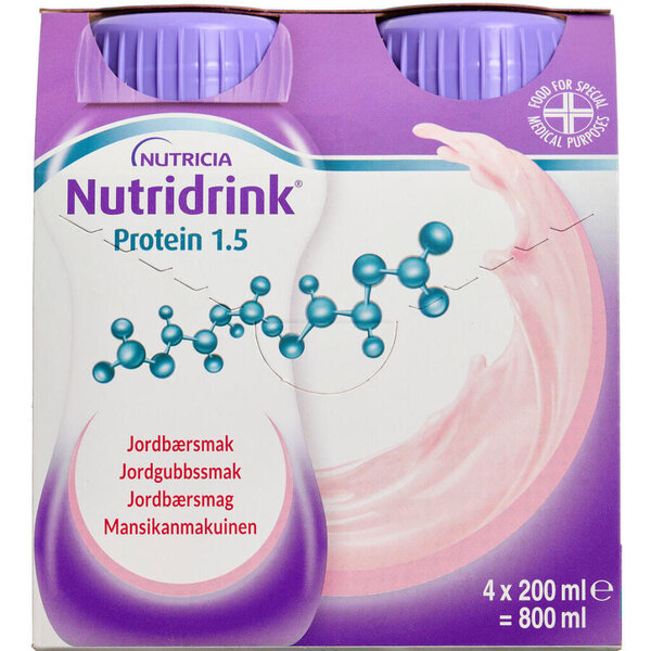 Nutridrink Protein Jordbær