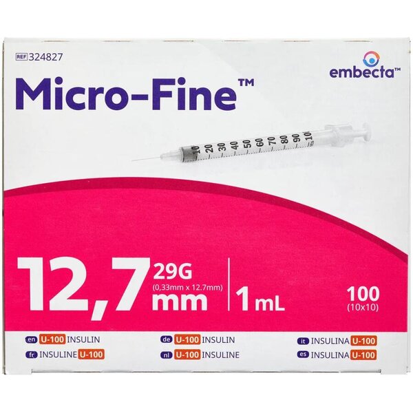 Embecta Micro-Fine 1 ml.