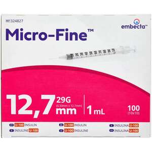 Embecta Micro-Fine 1 ml.