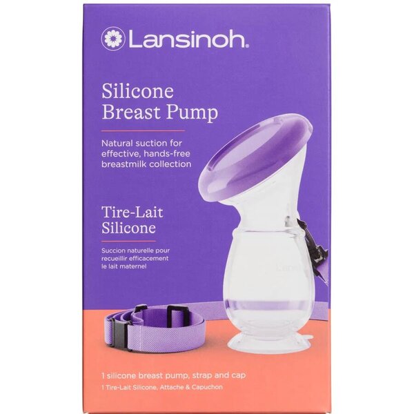 Lansinoh Silikone Brystpumpe