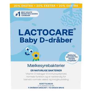 Lactocare BABY Dråber (2 x 9 ml)