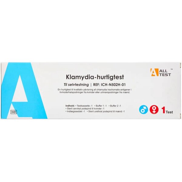 Klamydia selvtest (unisex)