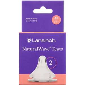 Lansinoh NaturalWave Flaskesut (medium flow)