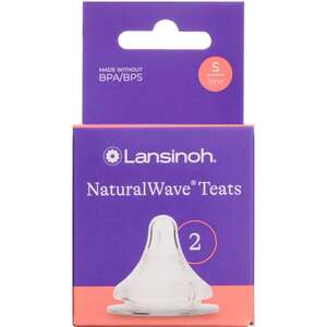 Lansinoh NaturalWave Flaskesut (slow flow)