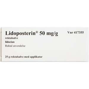 Lidoposterin 50 mg/g