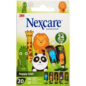 Nexcare Happy Kids Plastre (dyr)