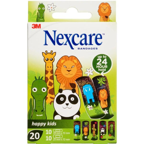 Nexcare Happy Kids Plastre (dyr)