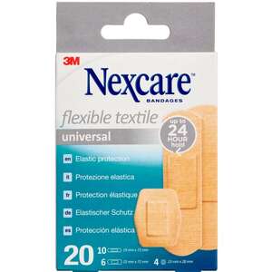 Nexcare Flexible Textile Plaster (3 str. 10 stk)